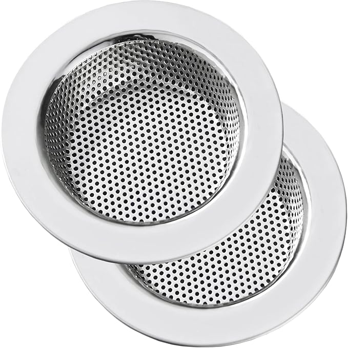 Sink drain strainer
