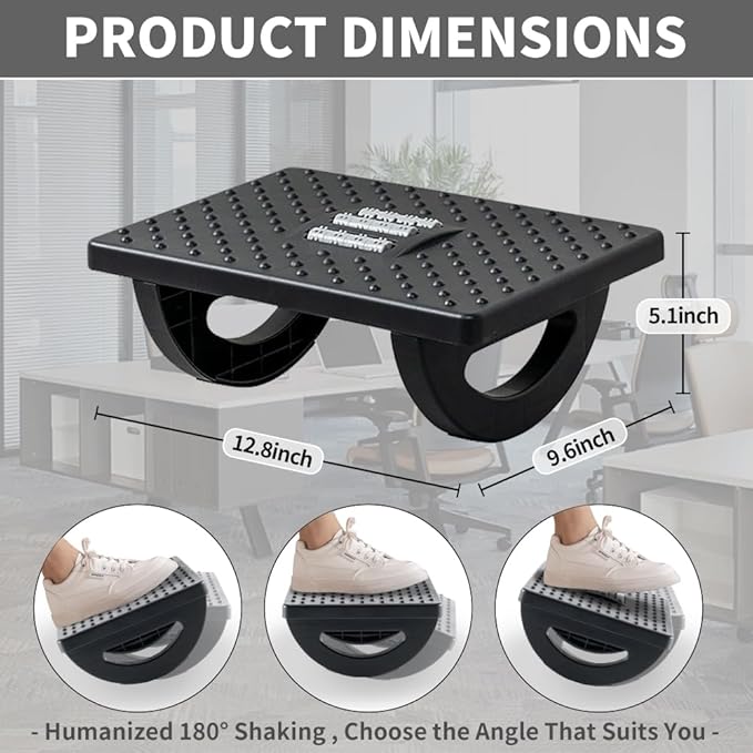 Foldable Footrest for Desk