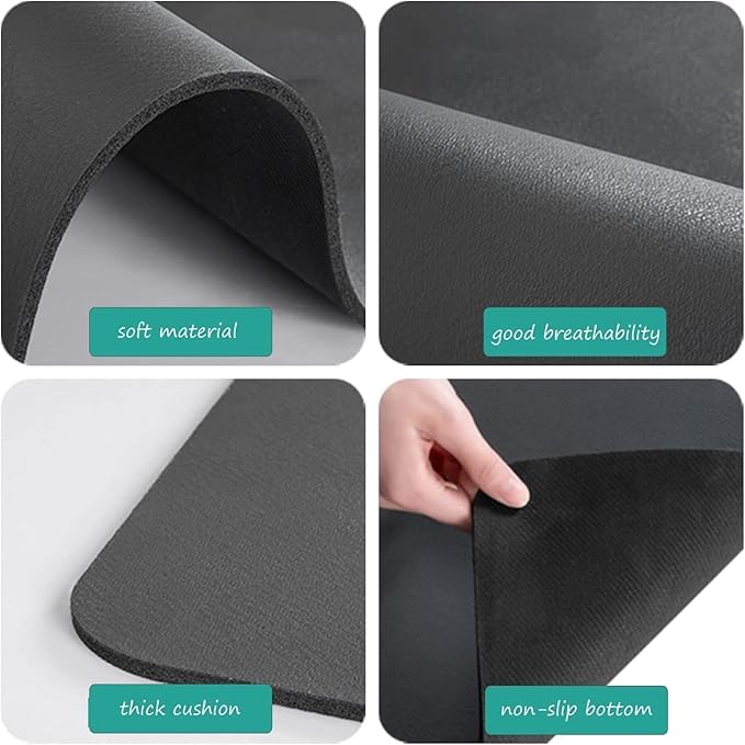 Dish Drying Mat — Heat-Resistant Non-Slip Kitchen Counter Drainer
