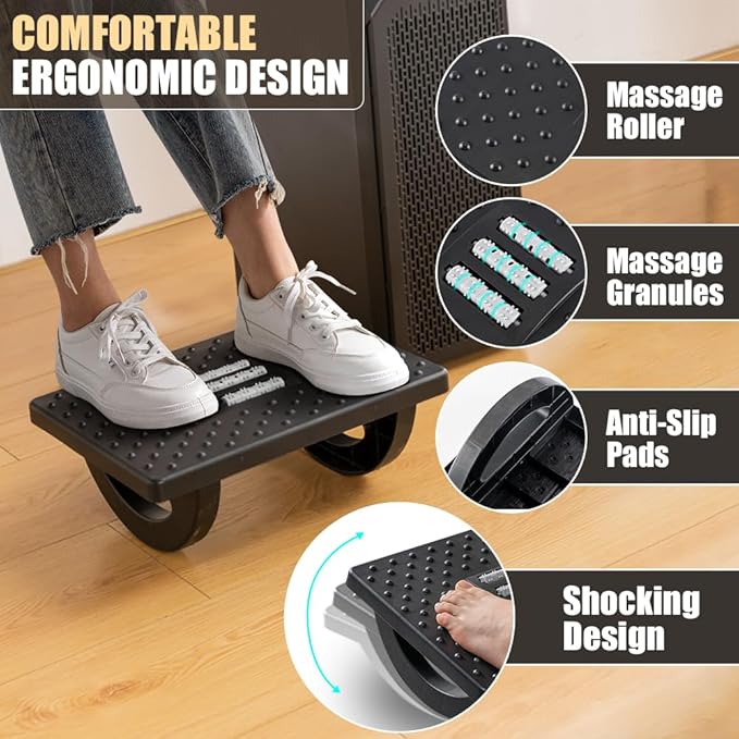 Foldable Footrest for Desk
