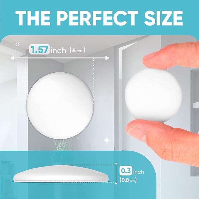 Silicone Door Guard Wall Protector — Self-Adhesive Bumper Strip to Prevent Handle Damage