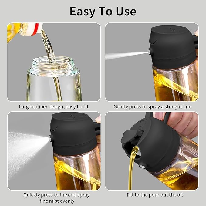 Oil dispenser bottle