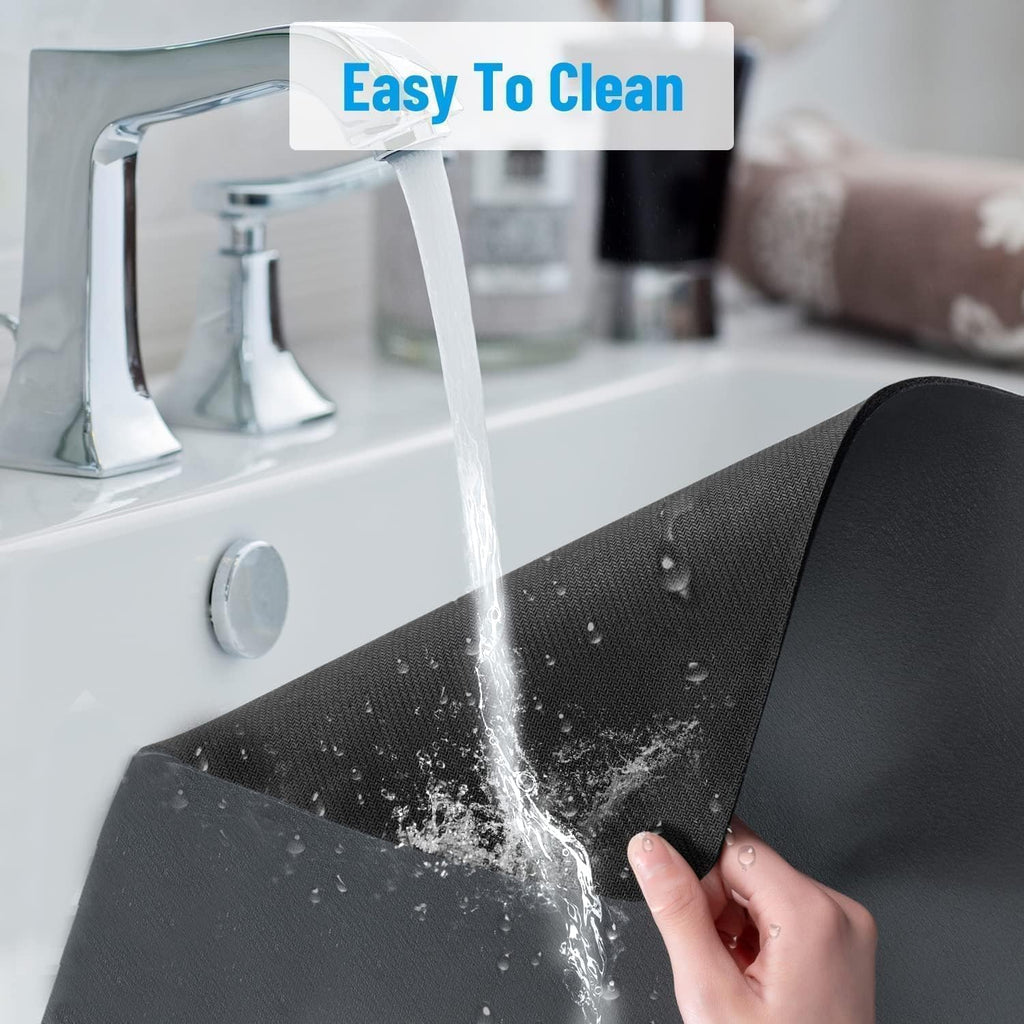 Dish Drying Mat — Heat-Resistant Non-Slip Kitchen Counter Drainer