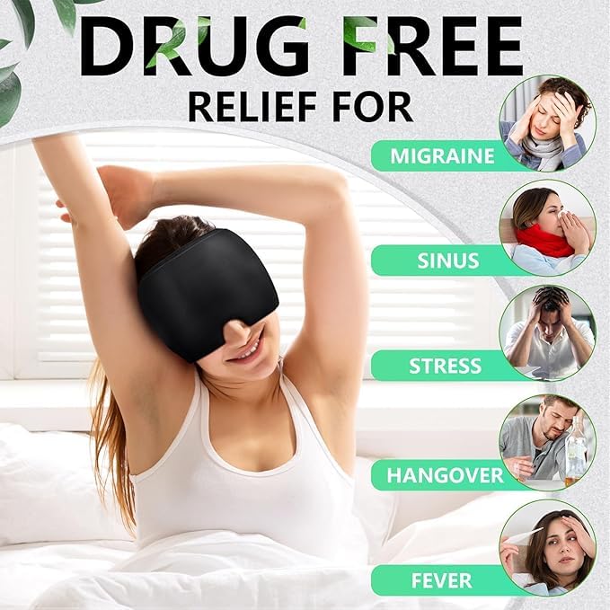 Migraine relief cap