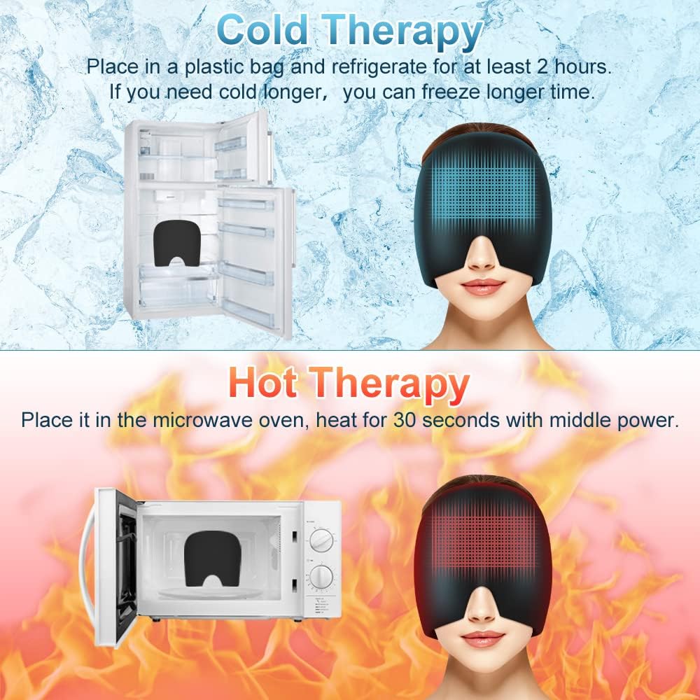 Migraine relief cap