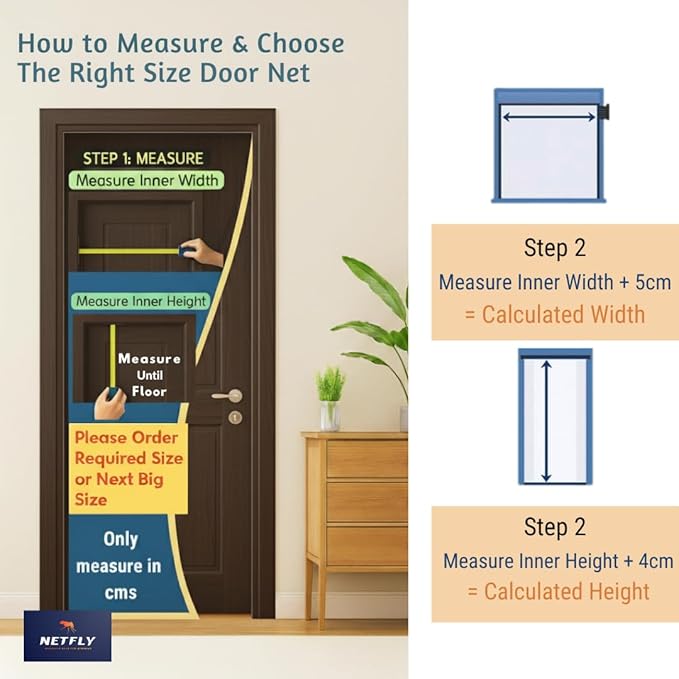 Magnetic mosquito screen door