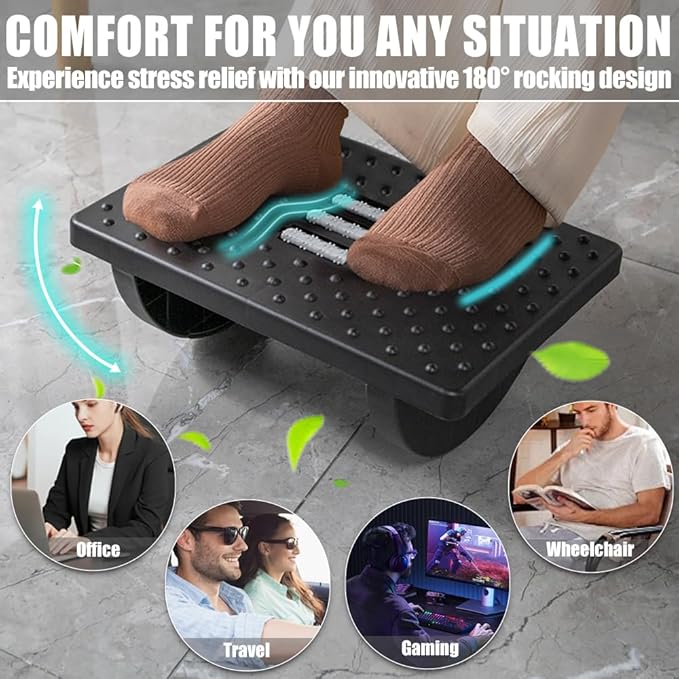 Foldable Footrest for Desk