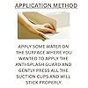 Silicone sink splash guard