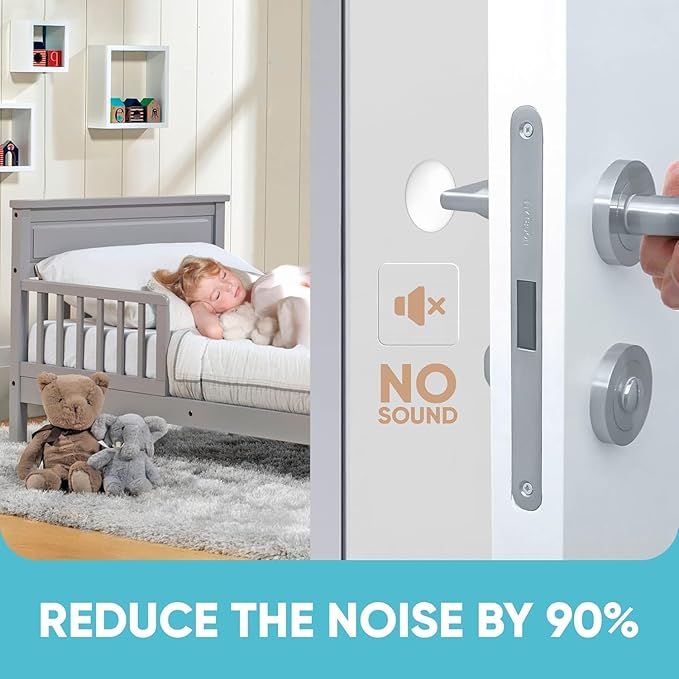 Silicone Door Guard Wall Protector — Self-Adhesive Bumper Strip to Prevent Handle Damage