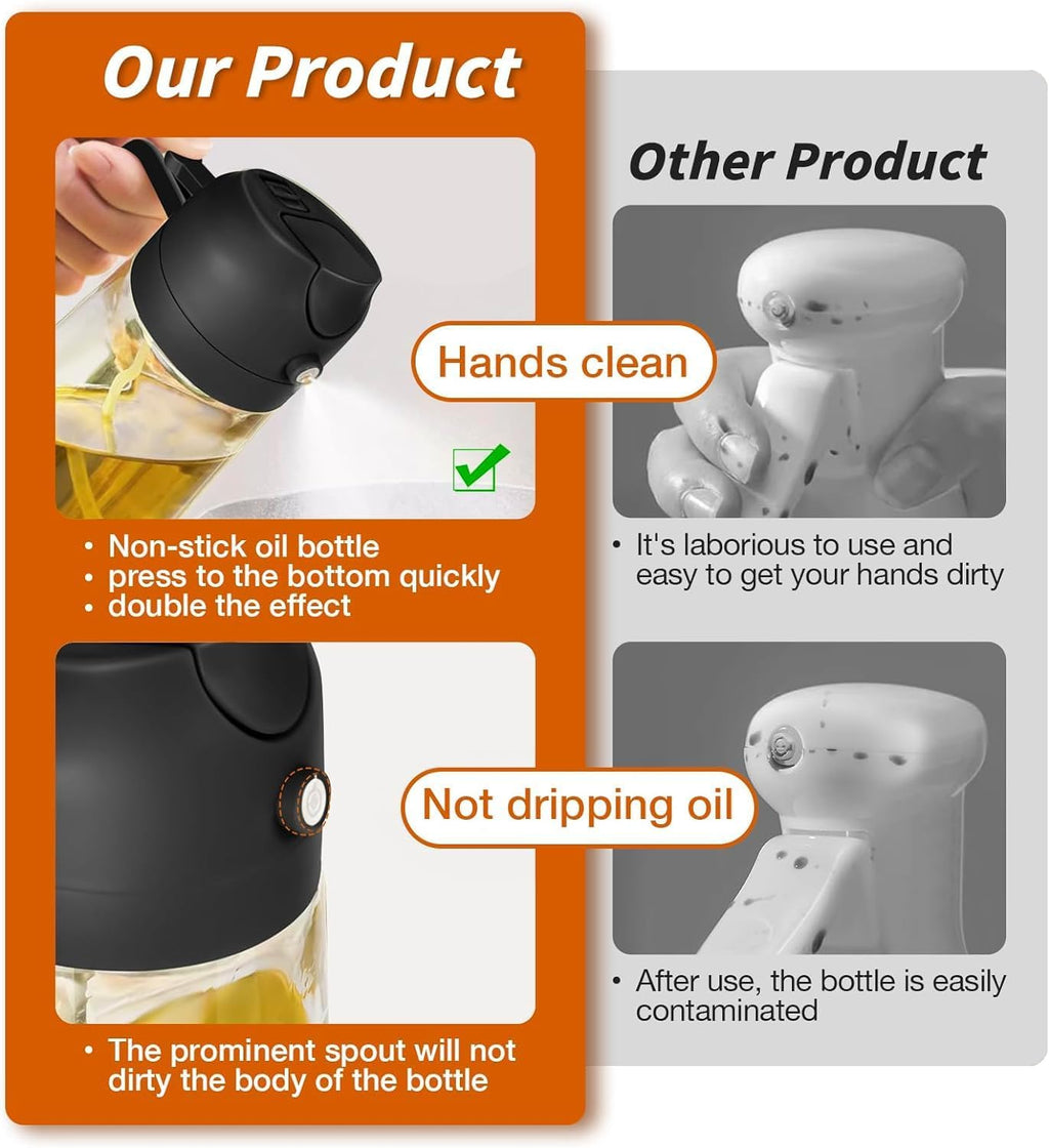Oil dispenser bottle