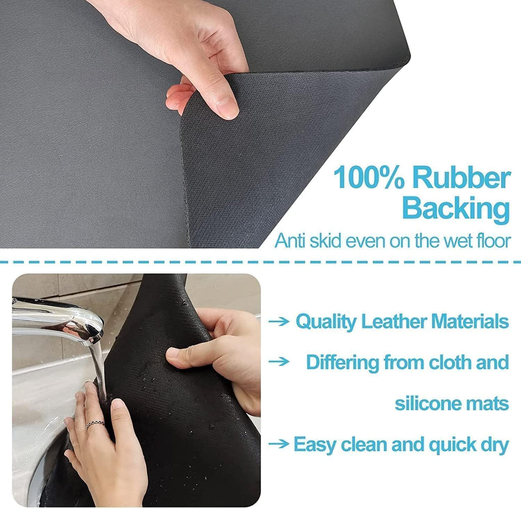Dish Drying Mat — Heat-Resistant Non-Slip Kitchen Counter Drainer