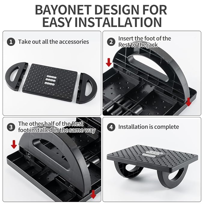 Foldable Footrest for Desk