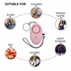Personal Safety Alarm Keychain